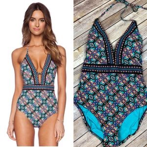 Nanette Lepore Paloma Goddess One-Piece Swimsuit